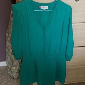 Shorts/long sleeve Romper